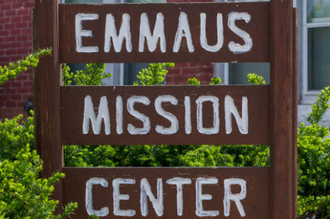 Emmaus Mission Center Sign